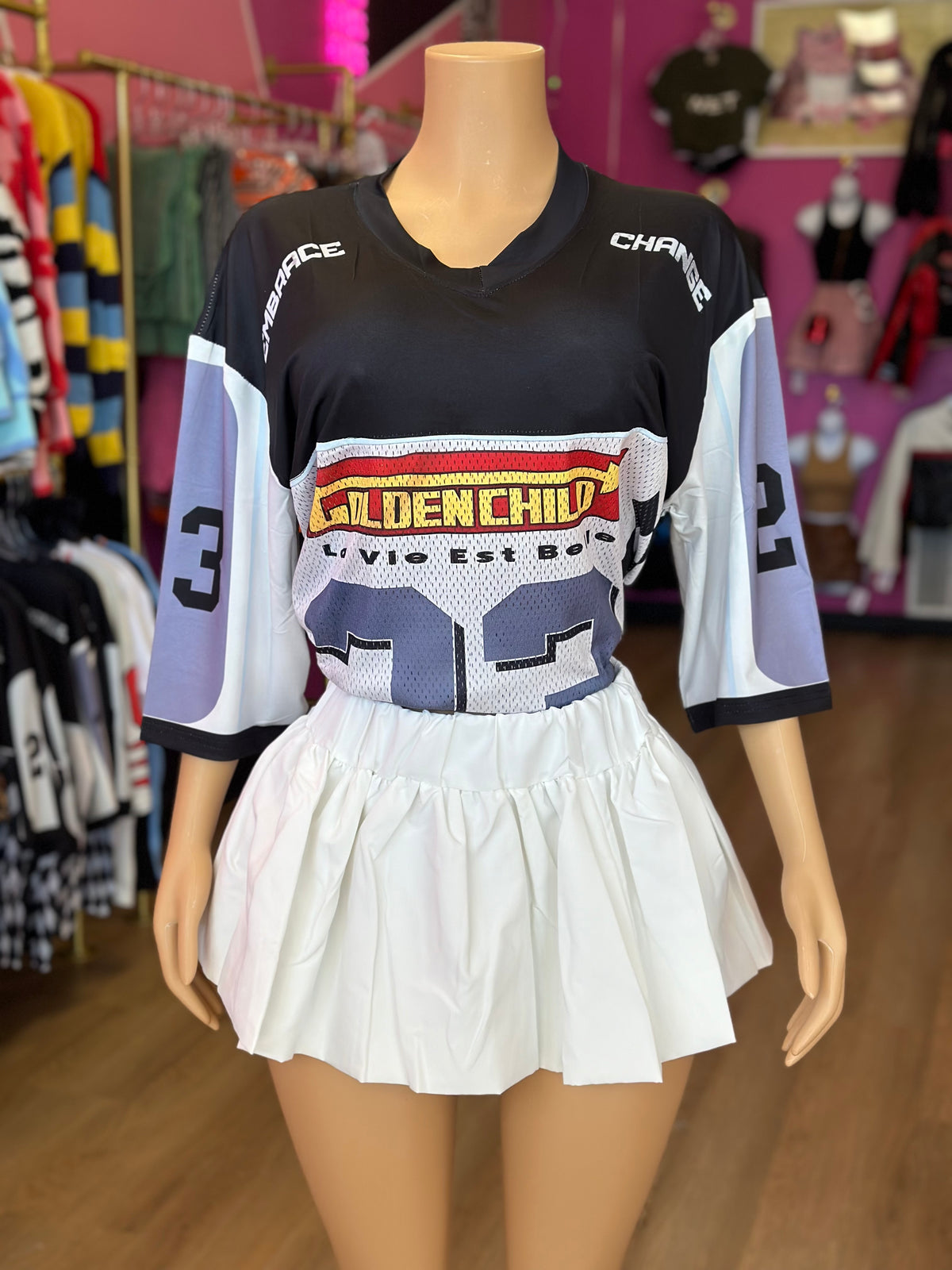 Golden Child Jersey/Skirt Set