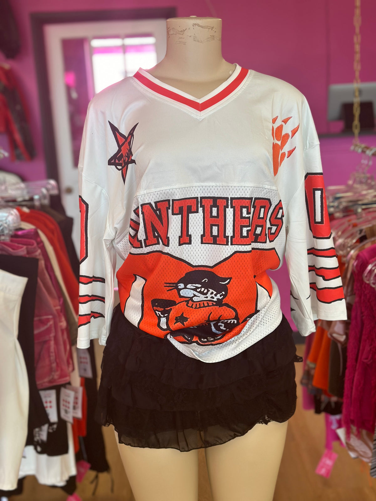 Panther Skirt Set